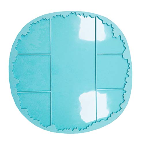 Tablett Epoxidharz Formbecher Matten Matten Pad Silikon Schimmel Basteldekoration Ornamente Gusswerkzeuge Harzform Silikon Tablett Epoxidharz Formbecher Matten Matten Pad Silikon Schimmel Basteldekoration Ornamente Gusswerkzeuge Harzform Silikon von BUBEFSKD