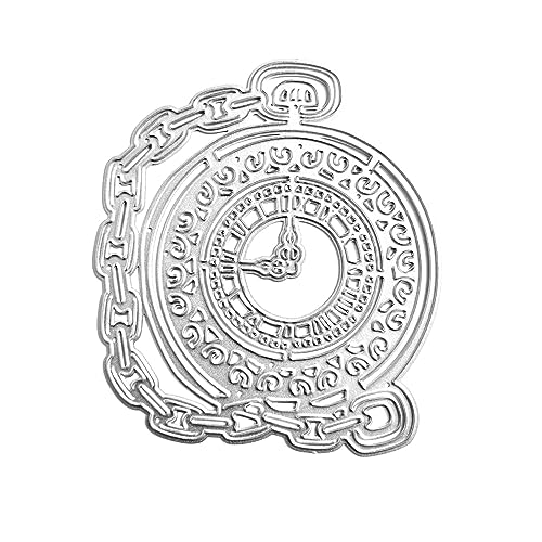 Uhr Clock Metal Cuting Stempel Scrapbooking Schablone Stanze Schnittkarte Präge Foto Album Vorlage Schimmeldekoration Scrapbooking Die Schnitte von BUBEFSKD