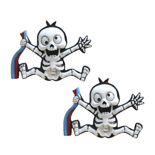 Unheimliches Skeletthandschalter Plattenabdeckung Halloween Dekoration Realistisches Harz Warnschild Für Home Party Sicherheitsharz Skelett Hand von BUBEFSKD