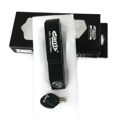 Verbesserte Motorradschlösser Hochleistungs Anti Diebstahl Fahrrad Lenkerschloss Einfache Installation Für Den Schutz 6-Farben Haltbarer Motorradschlösser Hochleistungs Anti Diebstahl von BUBEFSKD