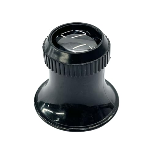 Vergrößerungsglas 10 Fach Lens Für Die Uhr Uhr Reparatur Augenloupe Monokulare Lupe Für Wissenschaftsinspektion Schmuck Kompaktreparaturprogramme Lupe von BUBEFSKD