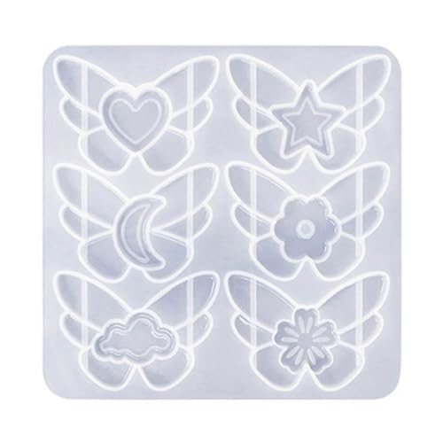 Vielseitig Silikonform Personalisierte Kristallhaarklammel Form Auto Luft Entlüftungsdekoration Schmuck Werkzeuge Schmuck Schmetterling Schmetterling Haare Schimmelpilze Vielseitig Silikonform Personalisierte Kristallhaarklammel Form Auto Luft Entlüftungsdekoration Schmuck Werkzeuge Schmuck Schmetterling Schmetterling Haare Schimmelpilze von BUBEFSKD