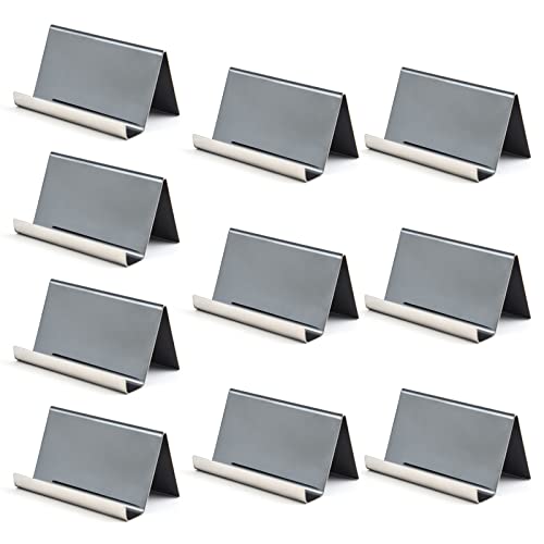 Visitenkartenhalter 10pcs 304 Stahlhalter Anbieter Display Stand Schreibtisch Display Ständer Mobiltelefon Für Visitenkarten Organizer Des Visitenkartens Visitenkartenhalter 10pcs 304 Stahlhalter Anbieter Display Stand Schreibtisch Display Ständer Mobiltelefon Für Visitenkarten Organizer Des Visitenkartens von BUBEFSKD