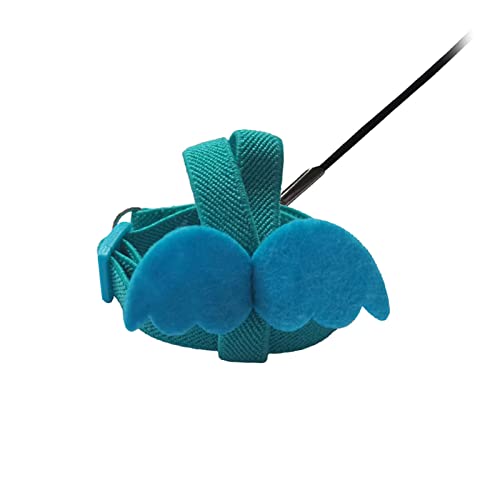 BUBEFSKD Vogelkabelbaumweste Papageien Fluganzug Elastischer Geschirr Leine Fliegende Kleidung Mode Flügel Weste Guardgies Cockatoos Kostüm Parrot Fluganzug Und Leine von BUBEFSKD