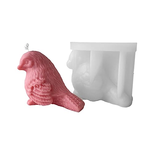 Vogelkerze Silikonform Für Handgefertigte Desktop Dekoration Gips Epoxidharz Kerzenform Für Home Ornament Form von BUBEFSKD