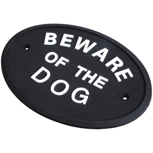 Vorsicht Vor Hundeschildern Wetterfeste Und Service Garten Warnschild Dekorative Warnung Für Privatmobilienschutz Wasserdichte Hund von BUBEFSKD