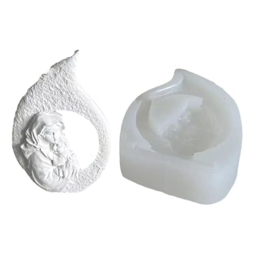 Warme Familien Silikonform Duft Kerze Tisch Ornament Werkzeug Pflaster Bastelmittel Die Leicht Zu Reinigen Zu Reinigen Duftende Kerzenschmuckstücke Warme Familien Silikonform Duft Kerze Tisch Ornament Werkzeug Pflaster Bastelmittel Die Leicht Zu Reinigen Zu Reinigen Duftende Kerzenschmuckstücke von BUBEFSKD