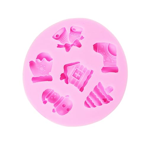 Weihnachten Weihnachtsmann Silikonformen Fondant Schokoladenurlaub Back Dekoration Werkzeug Herstellung Fondant Kuchen Weihnachten Weihnachtsmann Silikonform Dessert Schimmel Für Kerze von BUBEFSKD