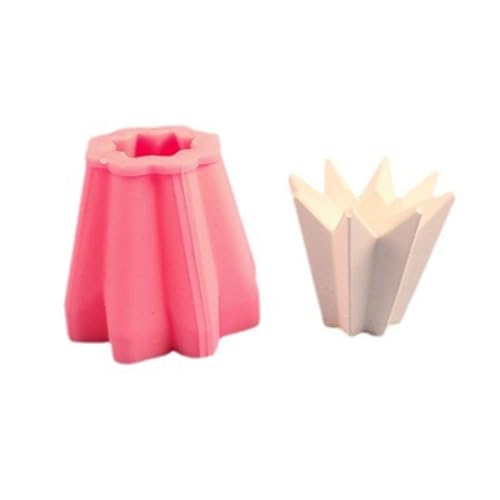 Wiederverwendbare Silikonform Kerzenhalter Formgussform Formen von BUBEFSKD