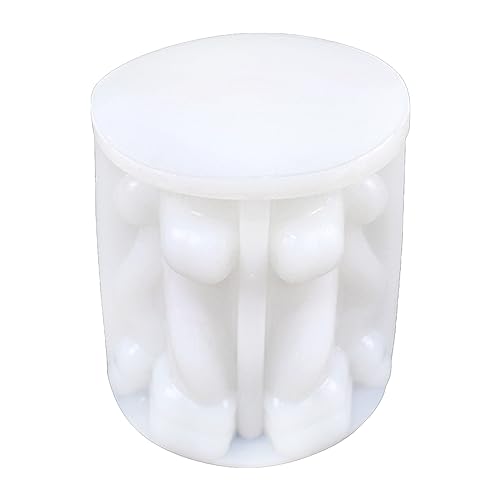 BUBEFSKD Zylinder Silikonform Wachs Schmelze Polymer Aromatherapie Herstellung Handgefertigter Cupcake Gelee Schimmelpilz Dekorieren Von Silikonform Für Kerzenherstellung von BUBEFSKD