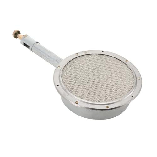 BUCSDG Gasgrill Brenner Infrarotkeramikbrenner, 57x9.5CM Gas Kraftstoffart, BBQ Grill Seitenbrenner Gas Backbrenner, Orbicular Metall Keramik Material von BUCSDG