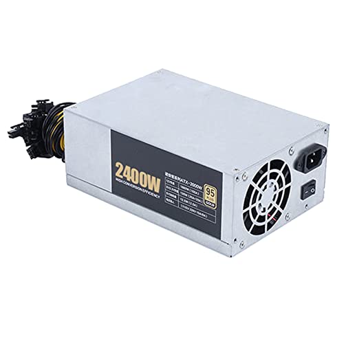 BUDAY 3200/2600/2400/2000W ETH Bitcoin Mining Netzteil 180-240V 10x6Pin 95% Effizienz Netzteil für Ethereum BTC Bitcoin Miner (2U 2400W) von BUDAY