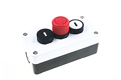 BUDAY Not-Aus-Taste, Pfeiltaste, wasserdichte Tastenbox, Schaltkasten-Steuerbox. von BUDAY