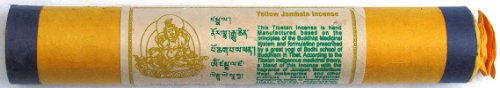Tibetische Räucherstäbchen Yellow Jambala Incense - Duftstäbchen von BUDDHAFIGUREN/Billy Held