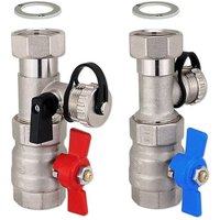 Buderus Anschluss-Set HKA 1 Zoll mit KFE Hahn und MAG Anschluss G3/4 - 63015978 Buderus Anschluss-Set HKA 1 Zoll mit KFE Hahn und MAG Anschluss G3/4 - 63015978 von BUDERUS