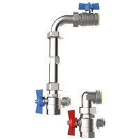 Buderus Logafloor Anschlussgruppe für Wärmemengenzähler WMZ V1, vertikale Ausführung 1'' - 7738345881 Buderus Logafloor Anschlussgruppe für Wärmemengenzähler WMZ V1, vertikale Ausführung 1'' - 7738345881 von BUDERUS