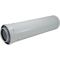 Buderus - Luft-/Abgas-Rohr konzentrisch - ø 80/125 mm - Länge 500 mm - Farbe weiß - 7738112645 von BUDERUS