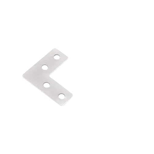 12 Große, Mittelgroße Und Kleine L-förmige Eckwinkel Mit Rechten Winkeln Und Befestigungselementen, Geeignet For Tische, Stühle, Hardware-Zubehör(Small 12pcs) von BUDGPZWSC