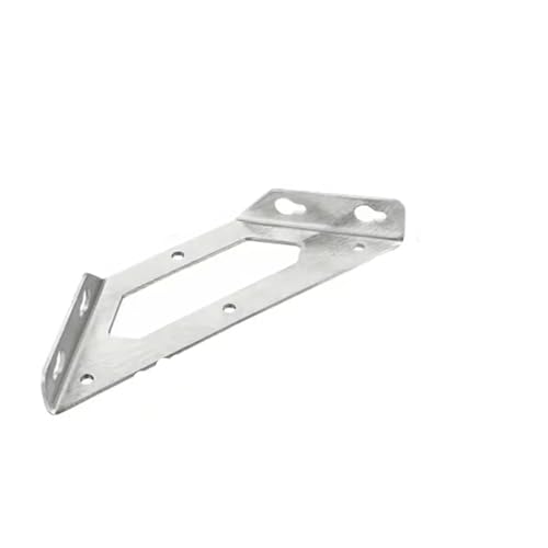 2/10 Stück Eckcode Aus Edelstahl, Trapezförmige Eckhalterung, Geeignet For Holzstühle, Bücherregale, Paneele, Fenster, Feste Halterung(Large-2pcs) von BUDGPZWSC