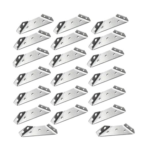 20 Stücke Multi Funktionale 90 Grad Rechtwinklig Fixateur Edelstahl Ecke Code Mit Schrauben Schrank Verstärkung Zubehör 20 Stücke Multi Funktionale 90 Grad Rechtwinklig Fixateur Edelstahl Ecke Code Mit Schrauben Schrank Verstärkung Zubehör von BUDGPZWSC