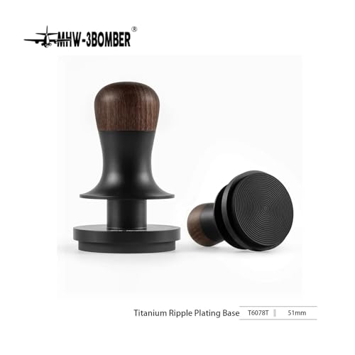30lb Konstantdruck-Espresso-Tamper, 51 Mm Titanbeschichtungsgewinde, Kaffee-Tamper Mit Feder, Barista-Zubehör 30lb Konstantdruck-Espresso-Tamper, 51 Mm Titanbeschichtungsgewinde, Kaffee-Tamper Mit Feder, Barista-Zubehör von BUDGPZWSC