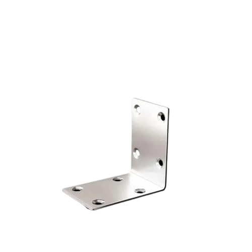4-teilige Halterung Aus Edelstahl, Eckcode, 90-Grad-Winkelhalterung, Verwendet For Holzregale, Stühle, Tische(Large-4pcs) von BUDGPZWSC