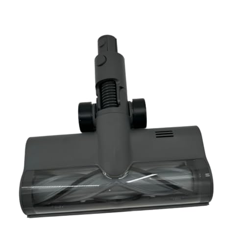 Kompatibel mit Dreame T10 20Pro Staubsauger T30Neo Teppichbürste Bodenbürstenkopf Erde Ersatzkopfbaugruppe(Silverblack) von BUDGPZWSC