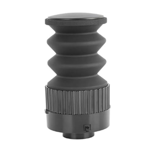 X51A-1 PCS Luftgebläse-Bohnenbehälter-Dosierbehälter Mit Blasebalg, Passend For Breville-Blaspulverbehälter (schwarze Abdeckung) von BUDGPZWSC