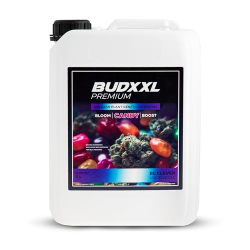BUDXXL Candy Blüte Booster - Premium Grow Dünger für die Blütephase mit extra Phosphor und Kalium (5 Liter) von BUDXXL