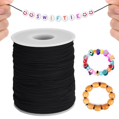 BUENTYA Elastische Faden Perlenschnur Perlen Faden Polypropylen 100m x 1mm Perlenkordel Gummikordel Nähen Stretch Faden Elastikkordel Gummischnur Schmuckfaden Bastelschnur für DIY Handwerk Armbänder BUENTYA Elastische Faden Perlenschnur Perlen Faden Polypropylen 100m x 1mm Perlenkordel Gummikordel Nähen Stretch Faden Elastikkordel Gummischnur Schmuckfaden Bastelschnur für DIY Handwerk Armbänder von BUENTYA
