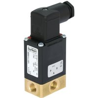 Bürkert - Direktgesteuertes Ventil 41107 0330 24 v/dc g 1/4 Muffe Nennweite (Details) 3 mm 1 St. von BÜRKERT