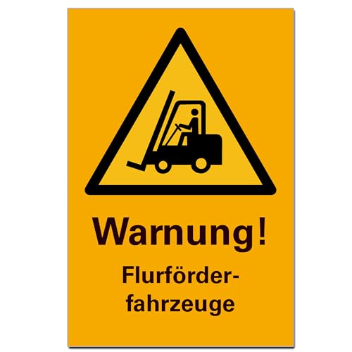 Warnung Flurförderzeuge Gabelstapler verboten Schild Hinweisschild PVC 300 x 200 x 3 mm Vorgebohrt B1-Zertifiziert Warnung Flurförderzeuge Gabelstapler verboten Schild Hinweisschild PVC 300 x 200 x 3 mm Vorgebohrt B1-Zertifiziert von BUEWA Schilder