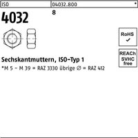 Sechskantmutter ISO 4032 M 2,5 8 von BUFAB