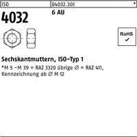 Bufab - Sechskantmutter iso 4032 m 2,3 6 Automatenstahl von BUFAB