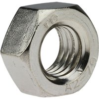 Reidl iso 4032 Sechskantmuttern, m 27, A2 blank, sw 41, Linksgewinde von BUFAB