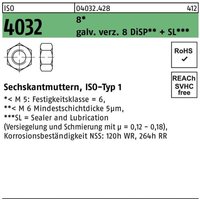 Bufab - Sechskantmutter iso 4032 m 30 8 galvanisch verzinkt 8 DiSP + sl von BUFAB