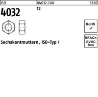 Sechskantmutter iso 4032 m 10 12 von BUFAB