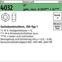 Sechskantmutter iso 4032 m 14 8 galvanisch verzinkt 8 DiSP + sl Sechskantmutter iso 4032 m 14 8 galvanisch verzinkt 8 DiSP + sl von BUFAB