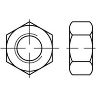 Sechskantmutter iso 4032 m 16 x 2 1.7218 (25CrMo4) galvanisch verzinkt 100 Stk von BUFAB