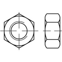 Bufab - Sechskantmutter iso 4032 m 8 x 1,25 Edelstahl A4 blank 200 Stk Bufab - Sechskantmutter iso 4032 m 8 x 1,25 Edelstahl A4 blank 200 Stk von BUFAB