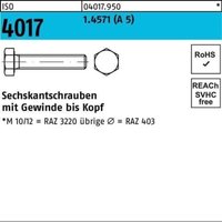 Sechskantschraube iso 4017 vg M16x 60 a 5 1 Stück von BUFAB