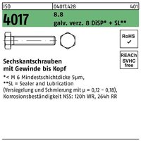 Sechskantschraube iso 4017 vg m 3 x 25 8.8 galvanisch verzinkt 8 DiSP+SL von BUFAB