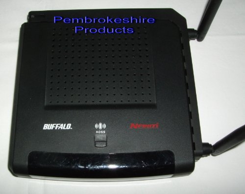 Buffalo AirStation WBMR-G300N Router (ADSL, 1 Mbit/s, 24 Mbit/s, 270 Mbit/s, IEEE802.11n, Wireless) von BUFFALO