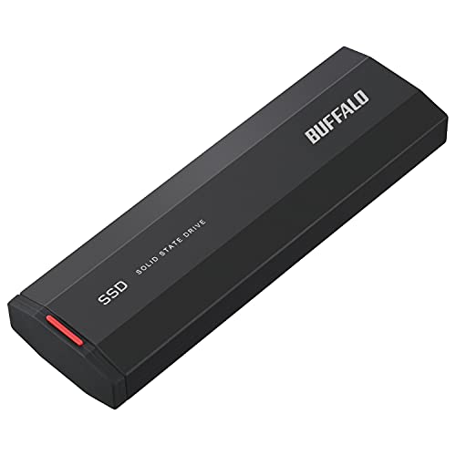 Buffalo Externe SSD 1,0 TB, klein, kompakt, tragbar, USB 3.2 Gen2, 2000 MB/s, Schwarz, SSD-PHE1.0U3-BA Buffalo Externe SSD 1,0 TB, klein, kompakt, tragbar, USB 3.2 Gen2, 2000 MB/s, Schwarz, SSD-PHE1.0U3-BA von BUFFALO