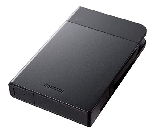 BUFFALO MiniStation Extreme NFC USB 3.0 2 TB Rugged Portable Festplatte (HD-PZN2.0U3B) Schwarz von BUFFALO