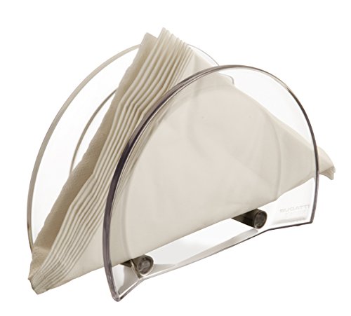 Bugatti GL1U-02166 Glamour Serviettenhalter, 16 x 7 x 11 cm, Weiß von BUGATTI