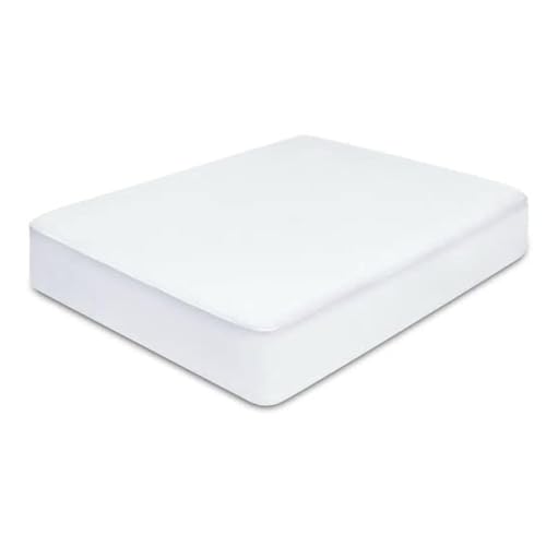 BUGGAZ Bettwäsche 100% wasserdichter Matratzenschoner 160 x 200 cm, atmungsaktiver, hypoallergener Matratzenschoner. Es schützt vor verschütteten Flüssigkeiten, Allergenen und Hausstaubmilben. von BUGGAZ