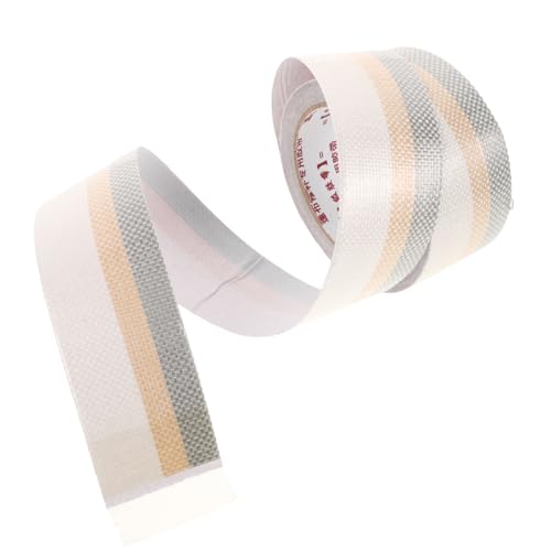 BUGUUYO 1 Rolle Regendicht Und Leckeres Band Klebeband Reparieren Streifen Überdachung Stoff Markisen Fix Patch Abdeckung Wasserdichtung Gewächshaus Naht Flecken Hoch Sport Weiß von BUGUUYO
