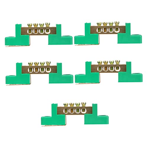 BUGUUYO 1 Satz Klemmenblock Erdungsklemmleiste Quadratisches Terminal Erdungsklemme Streifen Bodenblock Klemmleiste Trennleiste Sammelschienen Terminalblock Terminalblöcke Kupfer 5 Stück BUGUUYO 1 Satz Klemmenblock Erdungsklemmleiste Quadratisches Terminal Erdungsklemme Streifen Bodenblock Klemmleiste Trennleiste Sammelschienen Terminalblock Terminalblöcke Kupfer 5 Stück von BUGUUYO