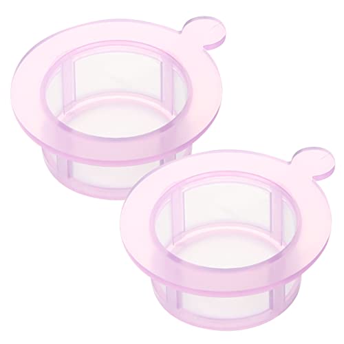 BUGUUYO 1 Satz Zellfilter Einzeln Verpacktes Zellsieb Labor -experiment -werkzeug Labor-siebwerkzeuge Zellenfilter Bußgeld Maschenzellsieb Maschenfilter Polypropylen-nylon Violett 2 Stück von BUGUUYO
